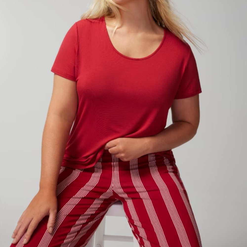 NWT Soma COOL NIGHTS Short Sleeve Pj Set